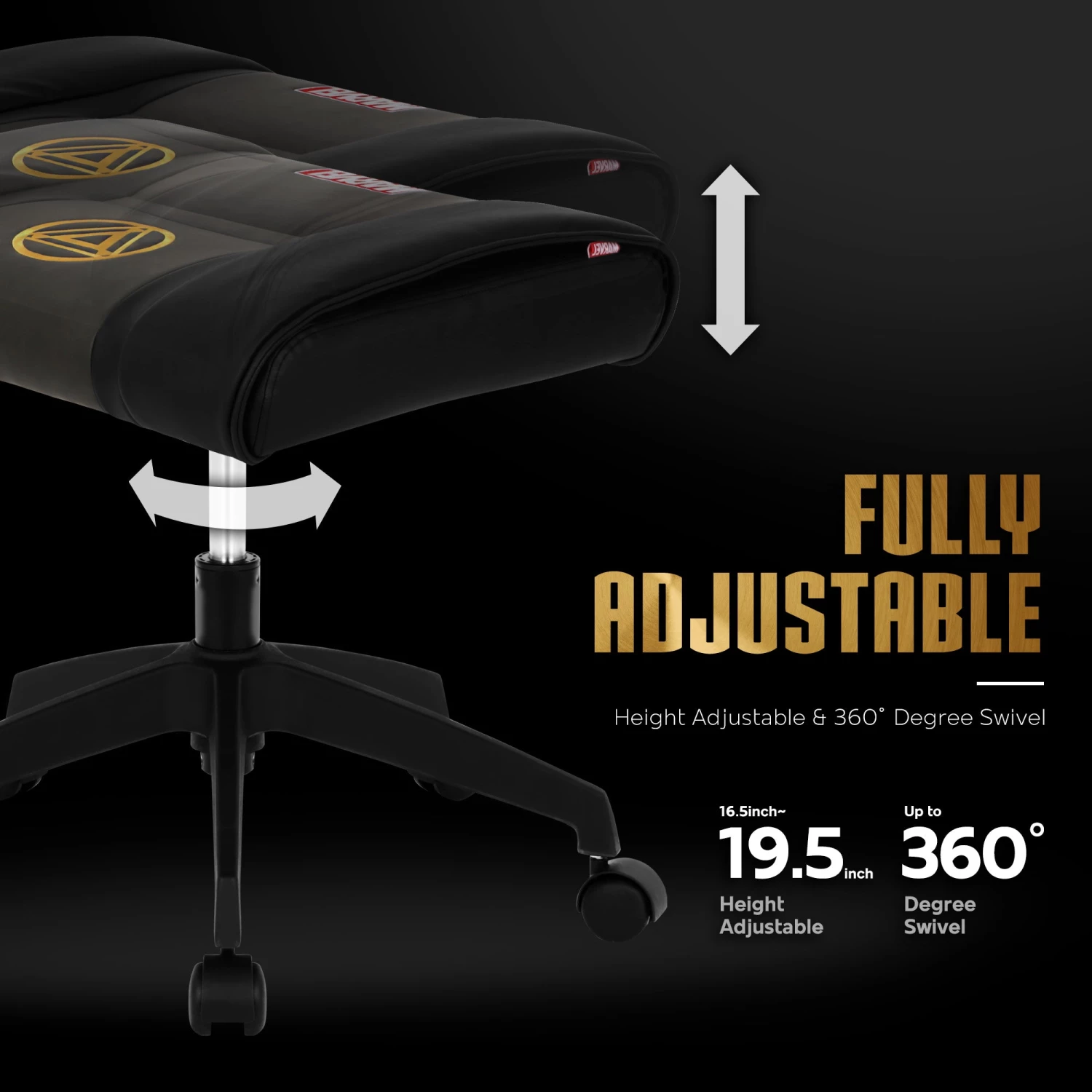 Neo Chair Marvel Gaming SUPREME Iron Man Stool