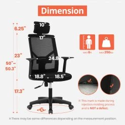 Neo Chair M-Series MK10H Black (MS-M10H-BK)