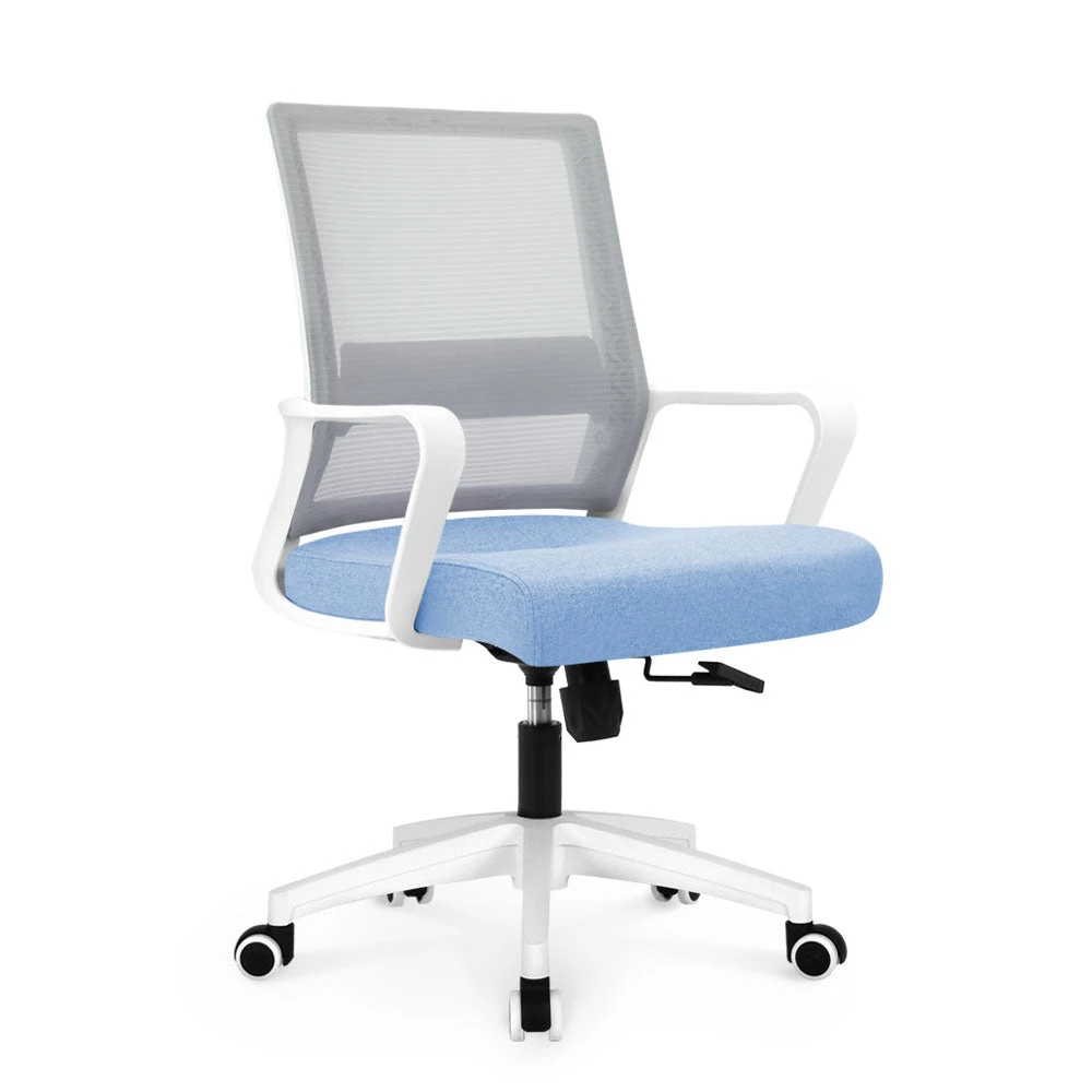Neo Chair 801 White Frame Mesh Office Chair