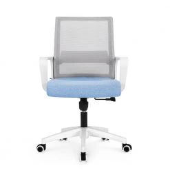 Neo Chair 801 White Frame Mesh Office Chair