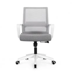 Neo Chair 801 White Frame Mesh Office Chair