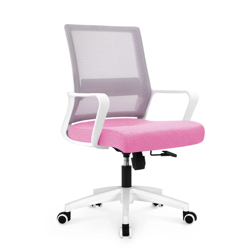 Neo Chair 801 White Frame Mesh Office Chair