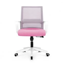 Neo Chair 801 White Frame Mesh Office Chair