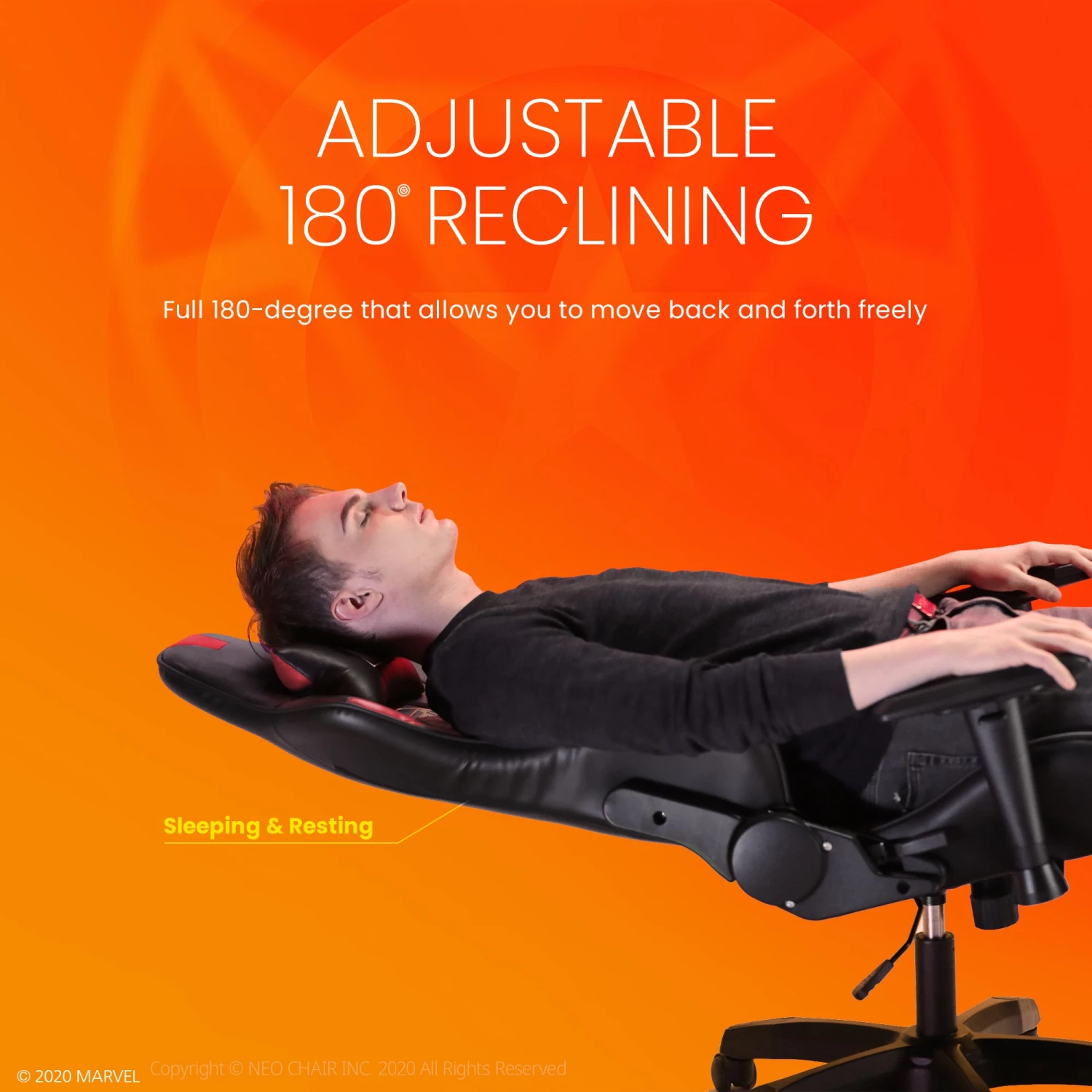 Neo Chair Marvel Gaming PRIME Iron Man Edition (MV-ARC-IM)