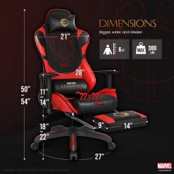Neo Chair ETERNALS Gaming Chair-Druig R (MV-ETN-DR-R) Marvel Gaming