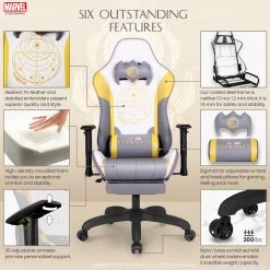 Neo Chair Marvel Gaming ETERNALS Gaming Chair- Thena R(MV-ETN-TH-R)