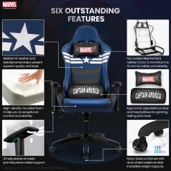 Neo Chair PRIME Captain America Edition (MV-ARC-CA)