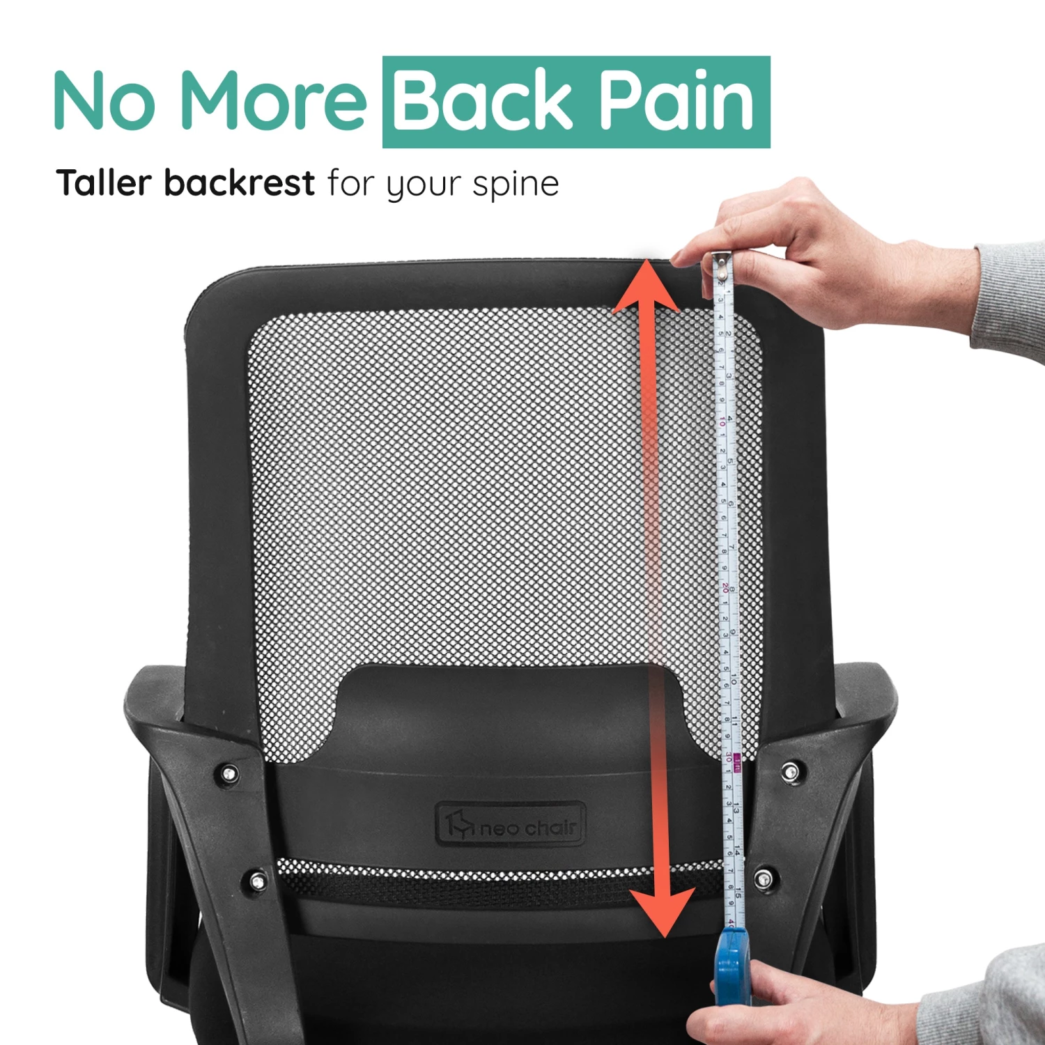 Neo Chair M28 Black Frame Mesh Office Chair