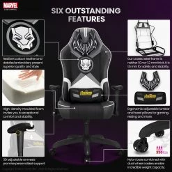 Neo Chair ULTIMATE Black Panther Edition (MV-RAP-BP)