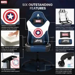 Neo Chair ULTIMATE Captain America Edition (MV-RAP-CA)